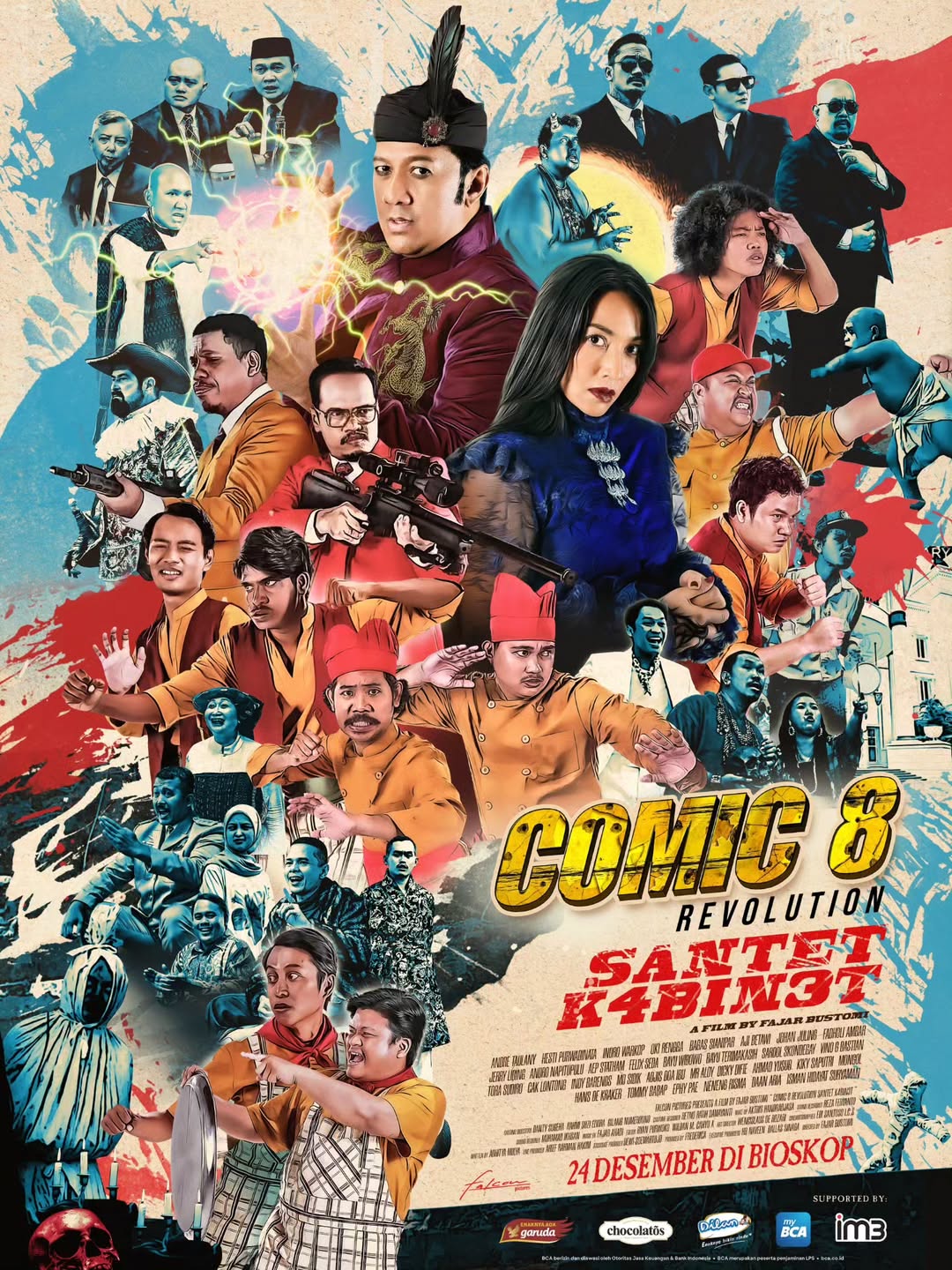 Comic 8 Revolution Santet K4bin3t: Film Horror Komedi Rekomendasi Akhir Tahun